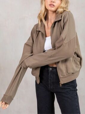 VICI Lovestitch Saturdays 100% cotton zip up sweatshirt